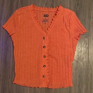 The color is a orange/pink